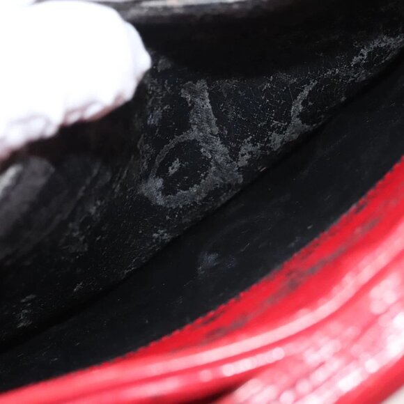 LOUIS VUITTON Epi Jeune Fille MM Shoulder Bag Red M52157 LV Auth BA1322 - Picture 12 of 15